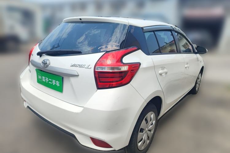 Used Toyota YARiS L Zhi Xuan 2017 1.5E CVT Enhanced Performance Edition Rear Right 45 Deg