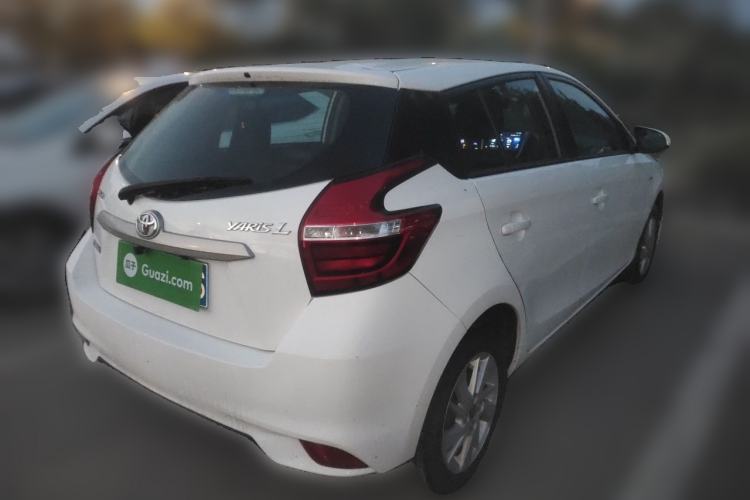 Used Toyota YARiS L Zhi Xuan 2017 1.5G CVT JingSu Model with Upgraded Sunroof Rear Right 45 Deg