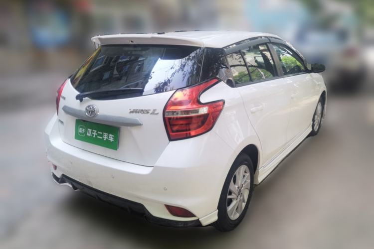 Used Toyota YARiS L Zhi Xuan 2017 1.5G CVT JingSu Model with Upgraded Sunroof Rear Right 45 Deg