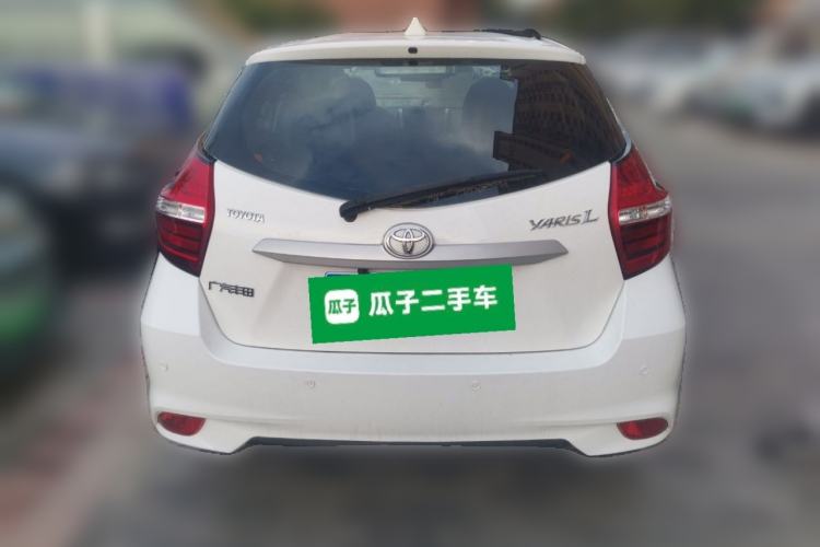 Used Toyota YARiS L Zhi Xuan 2017 1.5G CVT JingSu Model with Upgraded Sunroof Rear