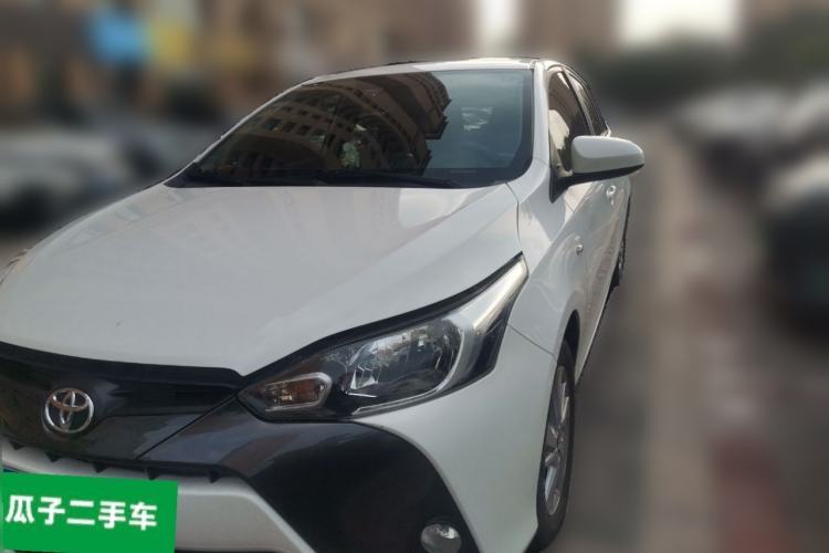 Used Toyota YARiS L Zhi Xuan 2017 1.5G CVT JingSu Model with Upgraded Sunroof Guazi used car, China used car export, Used car for sale, Used cars, Cheapest cars for sale