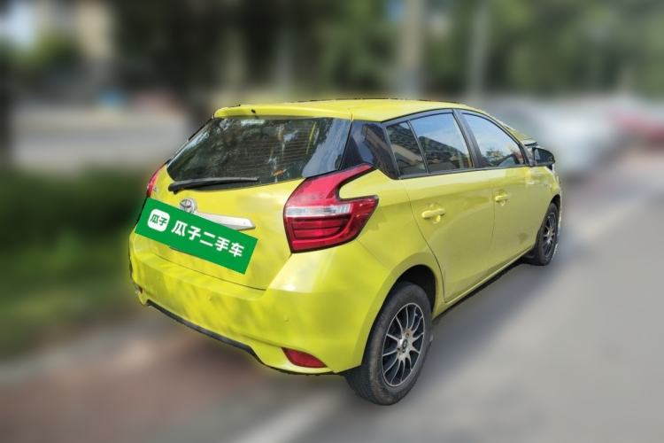 Used Toyota YARiS L Zhi Xuan 2017 1.5E CVT Enhanced Performance Edition Rear Right 45 Deg