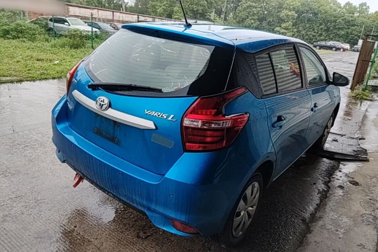 Used Toyota YARiS L Zhi Xuan 2019 1.5E CVT Dynamic Edition China VI compliant Rear Right 45 Deg