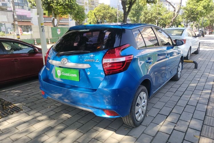 Used Toyota YARiS L Zhi Xuan 2019 1.5E CVT Dynamic Edition China VI compliant Rear Right 45 Deg