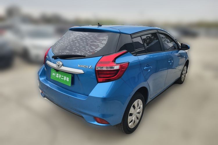 Used Toyota YARiS L Zhi Xuan 2019 1.5E CVT Dynamic Edition China VI compliant Rear Right 45 Deg
