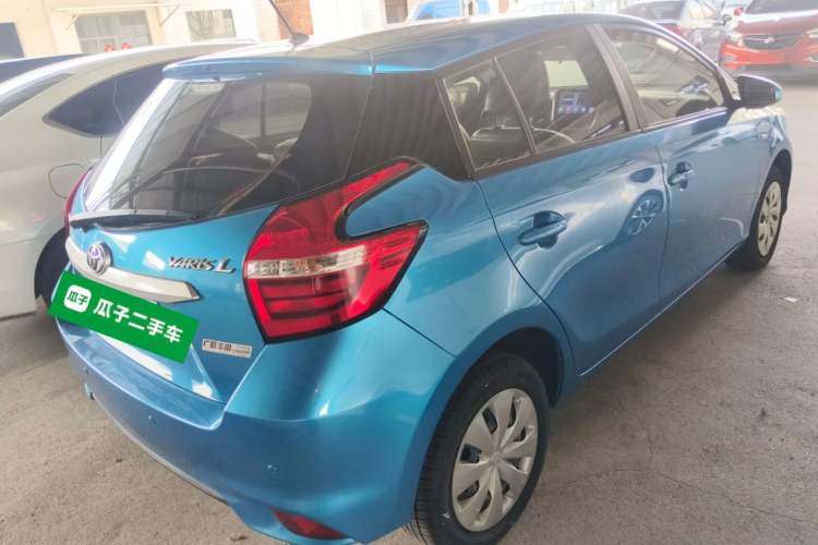 Used Toyota YARiS L Zhi Xuan 2019 1.5E CVT Dynamic Edition China VI compliant Rear Right 45 Deg