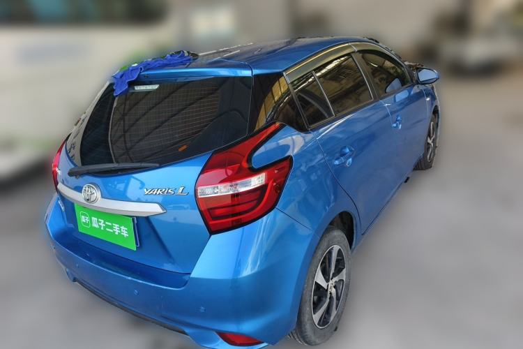 Used Toyota YARiS L Zhi Xuan 2019 1.5E CVT Dynamic Edition China VI compliant Rear Right 45 Deg