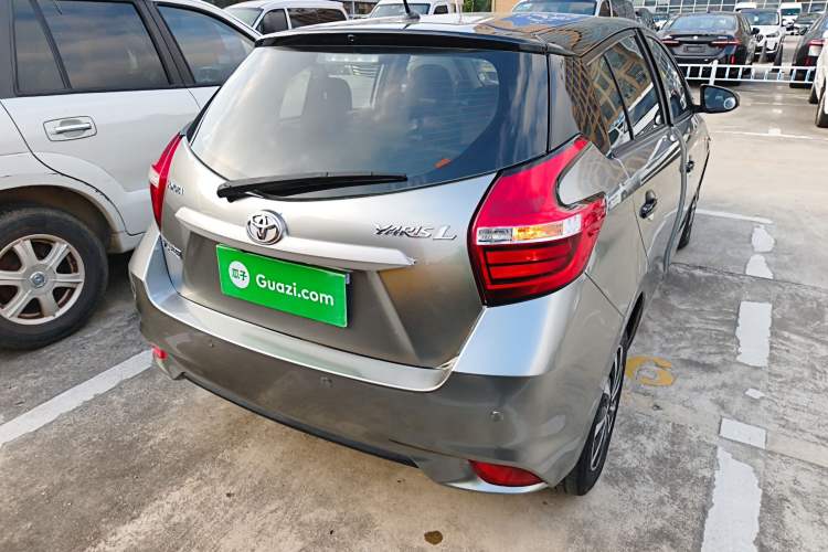 Used Toyota YARiS L Zhi Xuan 2019 1.5E CVT Dynamic Edition China VI compliant Rear Right 45 Deg