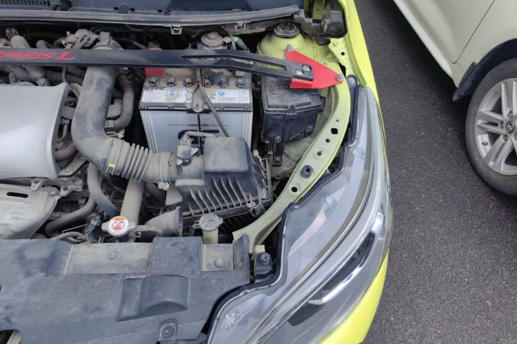 Used Toyota YARiS L Zhi Xuan 2019 1.5E CVT Dynamic Edition China VI compliant Engine Bay Left