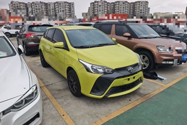 Used Toyota YARiS L Zhi Xuan 2019 1.5E CVT Dynamic Edition China VI compliant Front Right 45 Deg