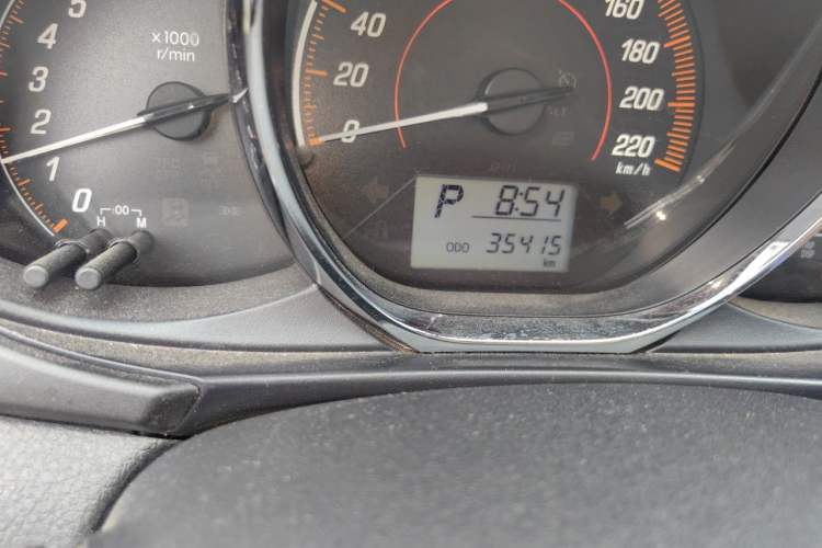 Used Toyota YARiS L Zhi Xuan 2019 1.5E CVT Dynamic Edition China VI compliant Odometer Close Up