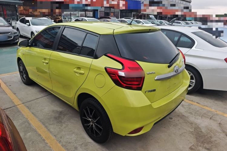 Used Toyota YARiS L Zhi Xuan 2019 1.5E CVT Dynamic Edition China VI compliant Rear Left 45 Deg