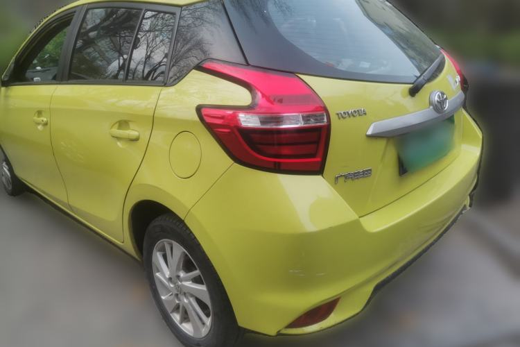 Used Toyota YARiS L Zhi Xuan 2019 1.5E CVT Dynamic Edition China VI compliant Rear Left 45 Deg