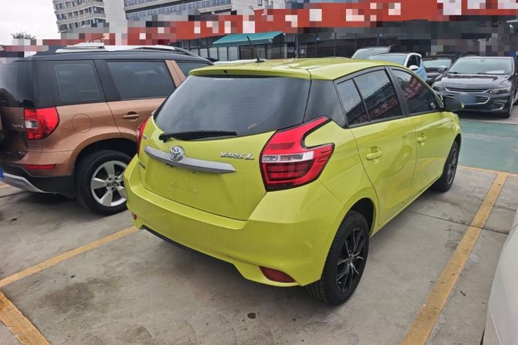 Used Toyota YARiS L Zhi Xuan 2019 1.5E CVT Dynamic Edition China VI compliant Rear Right 45 Deg