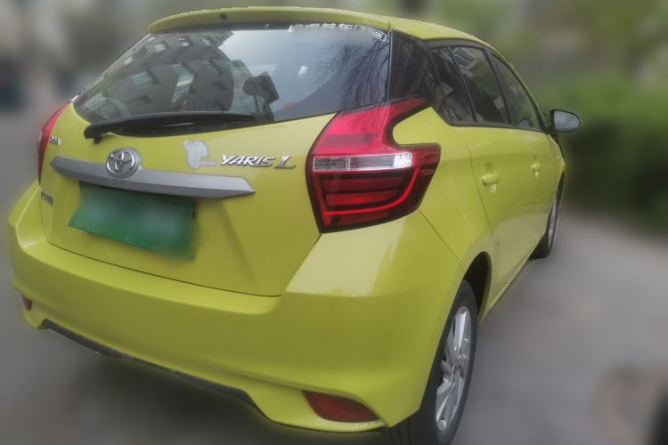Used Toyota YARiS L Zhi Xuan 2019 1.5E CVT Dynamic Edition China VI compliant Rear Right 45 Deg