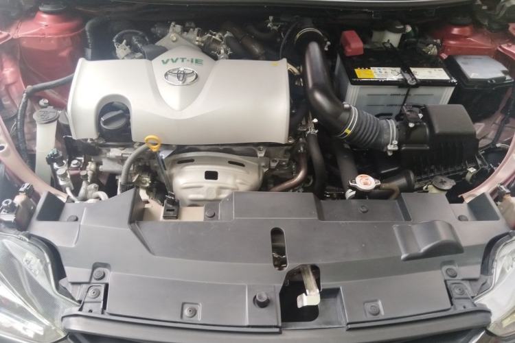 Used Toyota YARiS L Zhi Xuan 2019 1.5E CVT Enhanced Version China VI Standard Engine Bay