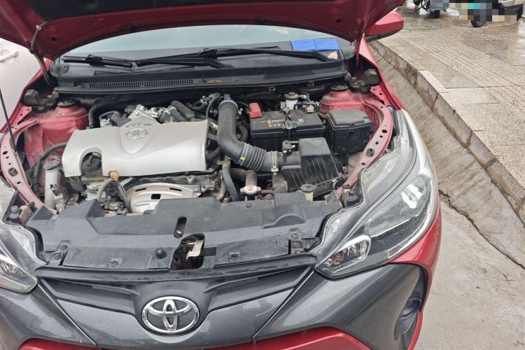 Used Toyota YARiS L Zhi Xuan 2019 1.5E CVT Dynamic Edition China VI compliant Engine Bay Left