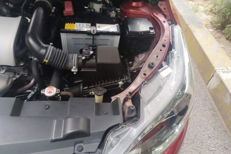 Used Toyota YARiS L Zhi Xuan 2019 1.5E CVT Enhanced Version China VI Standard Engine Bay Left