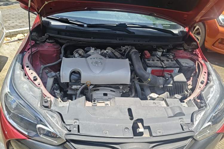 Used Toyota YARiS L Zhi Xuan 2019 1.5E CVT Dynamic Edition China VI compliant Engine Bay