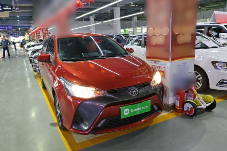Used Toyota YARiS L Zhi Xuan 2019 1.5E CVT Dynamic Edition China VI compliant Front Right 45 Deg