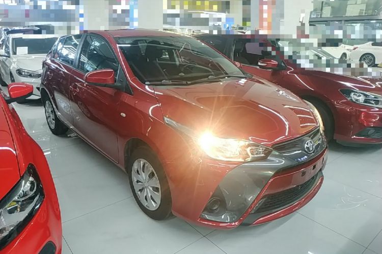 Used Toyota YARiS L Zhi Xuan 2019 1.5E CVT Dynamic Edition China VI compliant Front Right 45 Deg