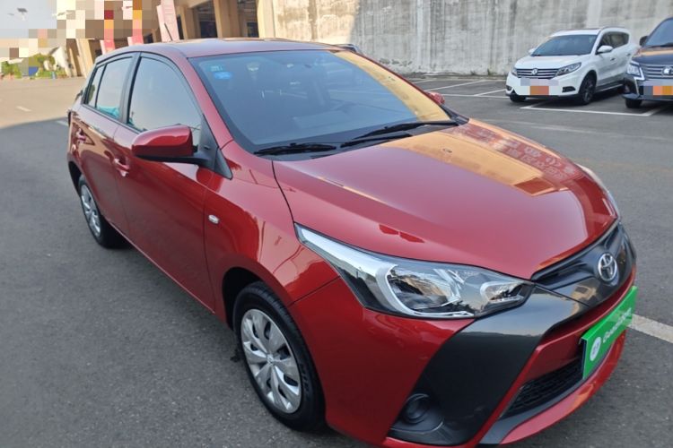 Used Toyota YARiS L Zhi Xuan 2019 1.5E CVT Dynamic Edition China VI compliant Front Right 45 Deg