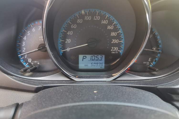 Used Toyota YARiS L Zhi Xuan 2019 1.5E CVT Dynamic Edition China VI compliant Odometer Close Up