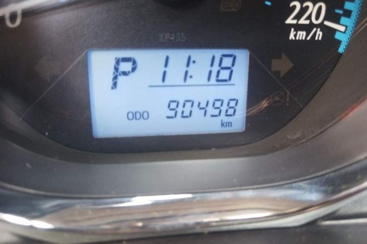 Used Toyota YARiS L Zhi Xuan 2019 1.5E CVT Enhanced Version China VI Standard Odometer Close Up