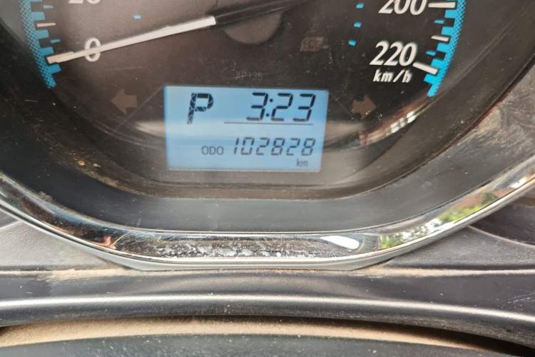 Used Toyota YARiS L Zhi Xuan 2019 1.5E CVT Dynamic Edition China VI compliant Odometer Close Up