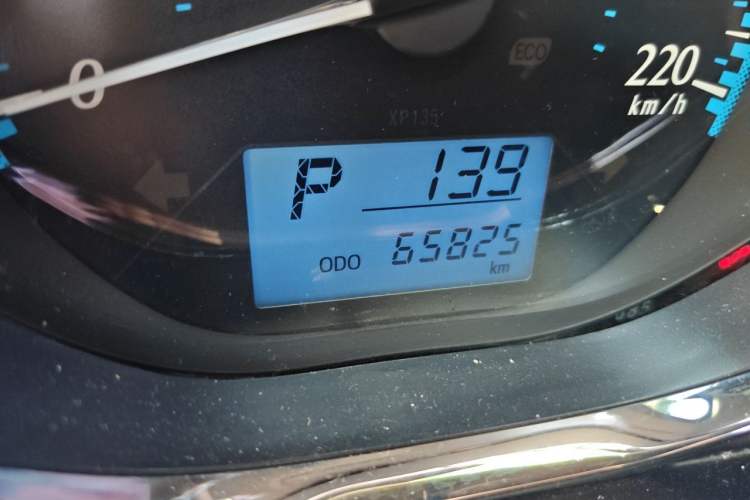 Used Toyota YARiS L Zhi Xuan 2019 1.5E CVT Dynamic Edition China VI compliant Odometer Close Up