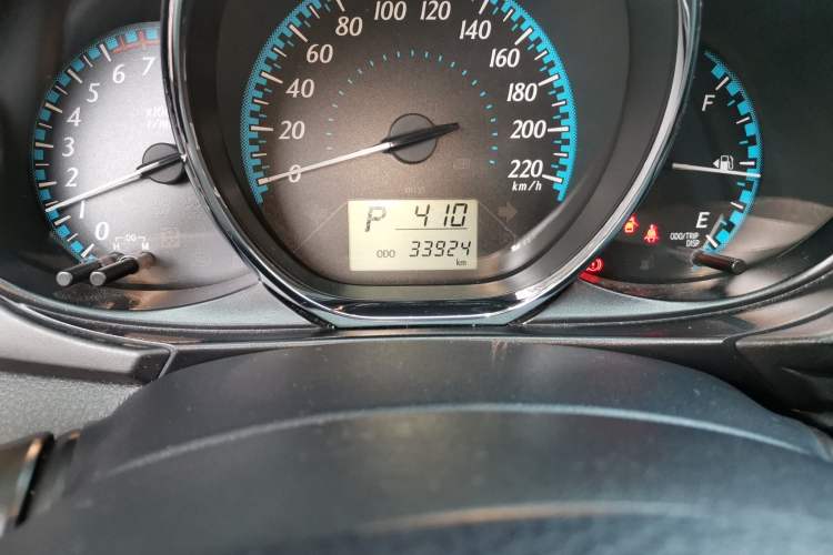 Used Toyota YARiS L Zhi Xuan 2019 1.5E CVT Dynamic Edition China VI compliant Odometer Close Up