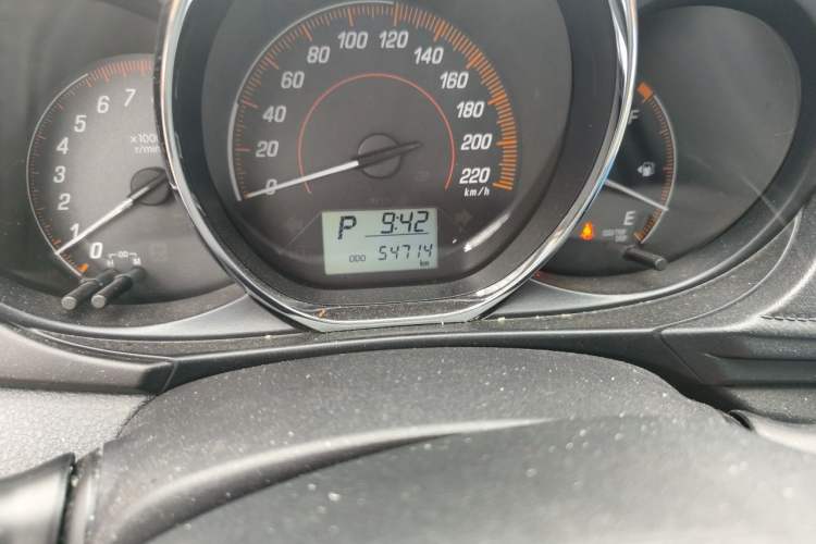 Used Toyota YARiS L Zhi Xuan 2019 1.5E CVT Dynamic Edition China VI compliant Odometer Close Up