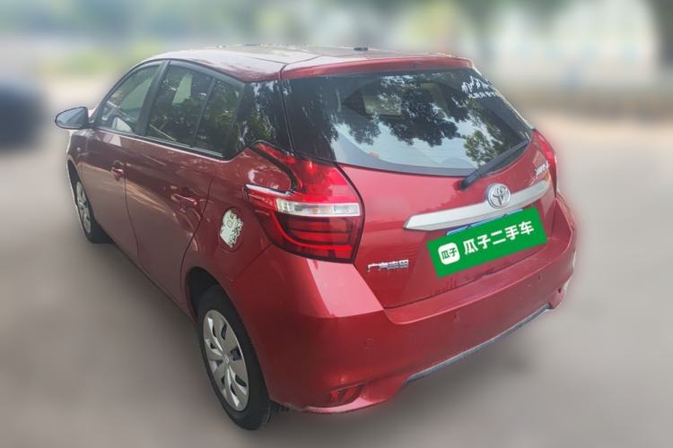 Used Toyota YARiS L Zhi Xuan 2019 1.5E CVT Dynamic Edition China VI compliant Rear Left 45 Deg
