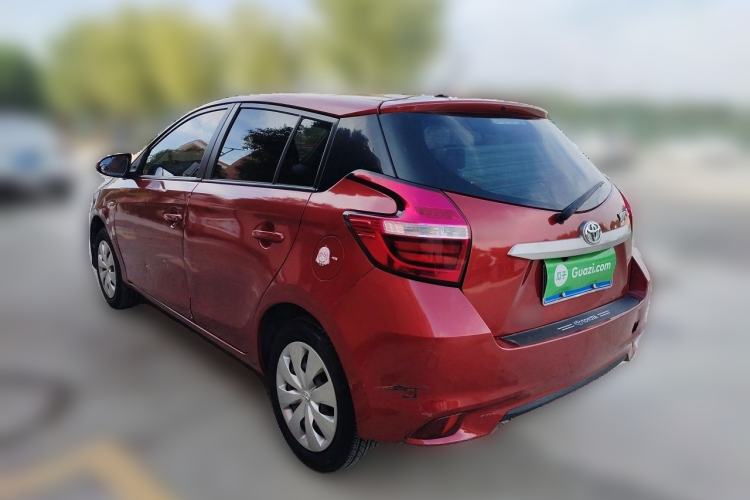 Used Toyota YARiS L Zhi Xuan 2019 1.5E CVT Dynamic Edition China VI compliant Rear Left 45 Deg