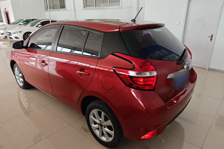 Used Toyota YARiS L Zhi Xuan 2019 1.5E CVT Dynamic Edition China VI compliant Rear Left 45 Deg