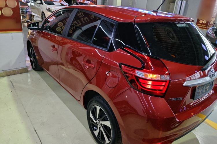 Used Toyota YARiS L Zhi Xuan 2019 1.5E CVT Dynamic Edition China VI compliant Rear Left 45 Deg