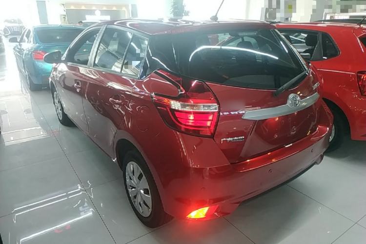 Used Toyota YARiS L Zhi Xuan 2019 1.5E CVT Dynamic Edition China VI compliant Rear Left 45 Deg