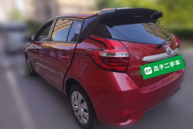 Used Toyota YARiS L Zhi Xuan 2019 1.5E CVT Dynamic Edition China VI compliant Rear Left 45 Deg