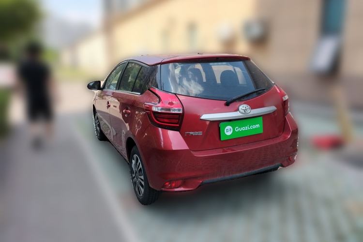 Used Toyota YARiS L Zhi Xuan 2019 1.5E CVT Dynamic Edition China VI compliant Rear Left 45 Deg