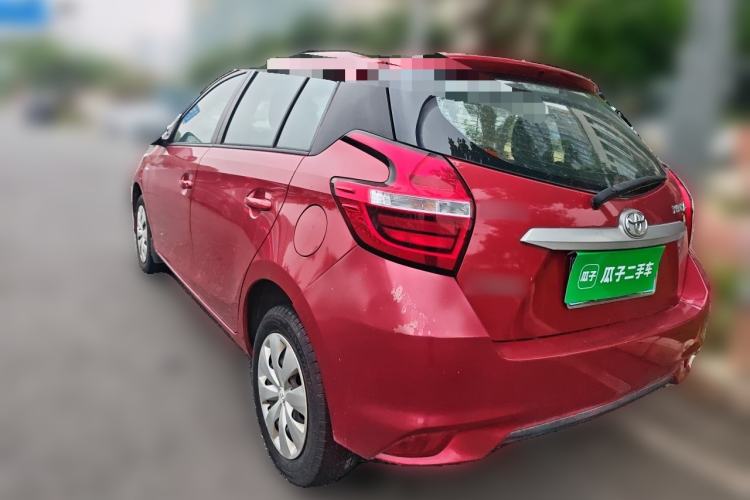 Used Toyota YARiS L Zhi Xuan 2019 1.5E CVT Dynamic Edition China VI compliant Rear Left 45 Deg