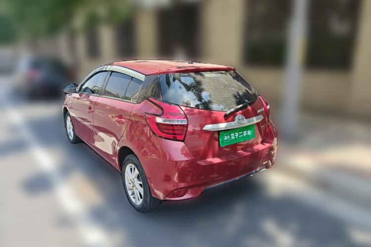 Used Toyota YARiS L Zhi Xuan 2019 1.5E CVT Dynamic Edition China VI compliant Rear Left 45 Deg
