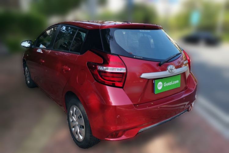 Used Toyota YARiS L Zhi Xuan 2019 1.5E CVT Dynamic Edition China VI compliant Rear Left 45 Deg