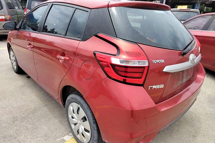 Used Toyota YARiS L Zhi Xuan 2019 1.5E CVT Dynamic Edition China VI compliant Rear Left 45 Deg