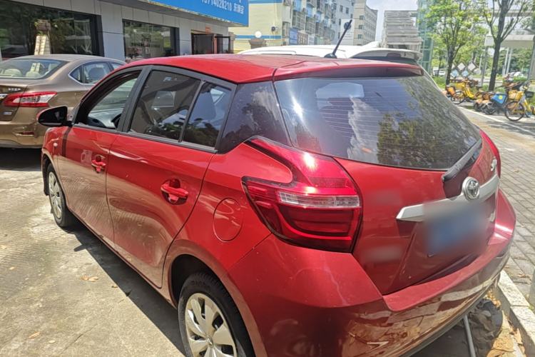 Used Toyota YARiS L Zhi Xuan 2019 1.5E CVT Dynamic Edition China VI compliant Rear Left 45 Deg