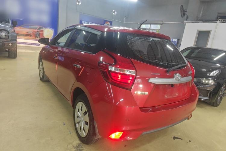 Used Toyota YARiS L Zhi Xuan 2019 1.5E CVT Dynamic Edition China VI compliant Rear Left 45 Deg