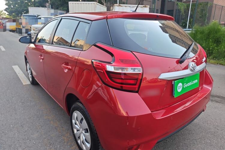 Used Toyota YARiS L Zhi Xuan 2019 1.5E CVT Dynamic Edition China VI compliant Rear Left 45 Deg