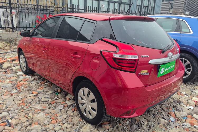 Used Toyota YARiS L Zhi Xuan 2019 1.5E CVT Dynamic Edition China VI compliant Rear Left 45 Deg