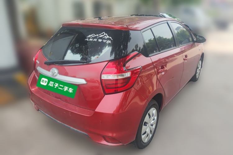 Used Toyota YARiS L Zhi Xuan 2019 1.5E CVT Dynamic Edition China VI compliant Rear Right 45 Deg