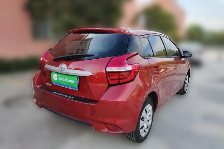 Used Toyota YARiS L Zhi Xuan 2019 1.5E CVT Dynamic Edition China VI compliant Rear Right 45 Deg