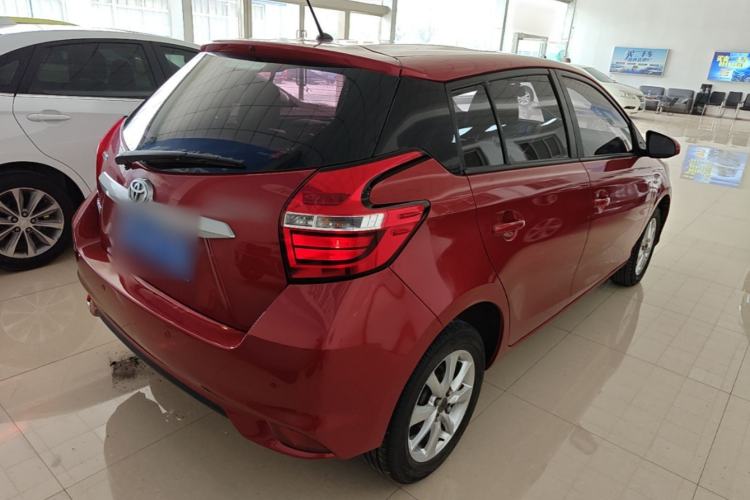 Used Toyota YARiS L Zhi Xuan 2019 1.5E CVT Dynamic Edition China VI compliant Rear Right 45 Deg